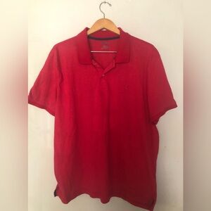 Izod Vibrant Red Men's Polo Shirt Size XXL
